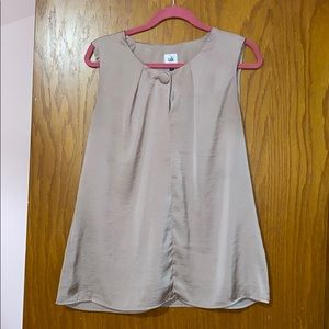 CAbi fawn blush button up top blouse  #3603